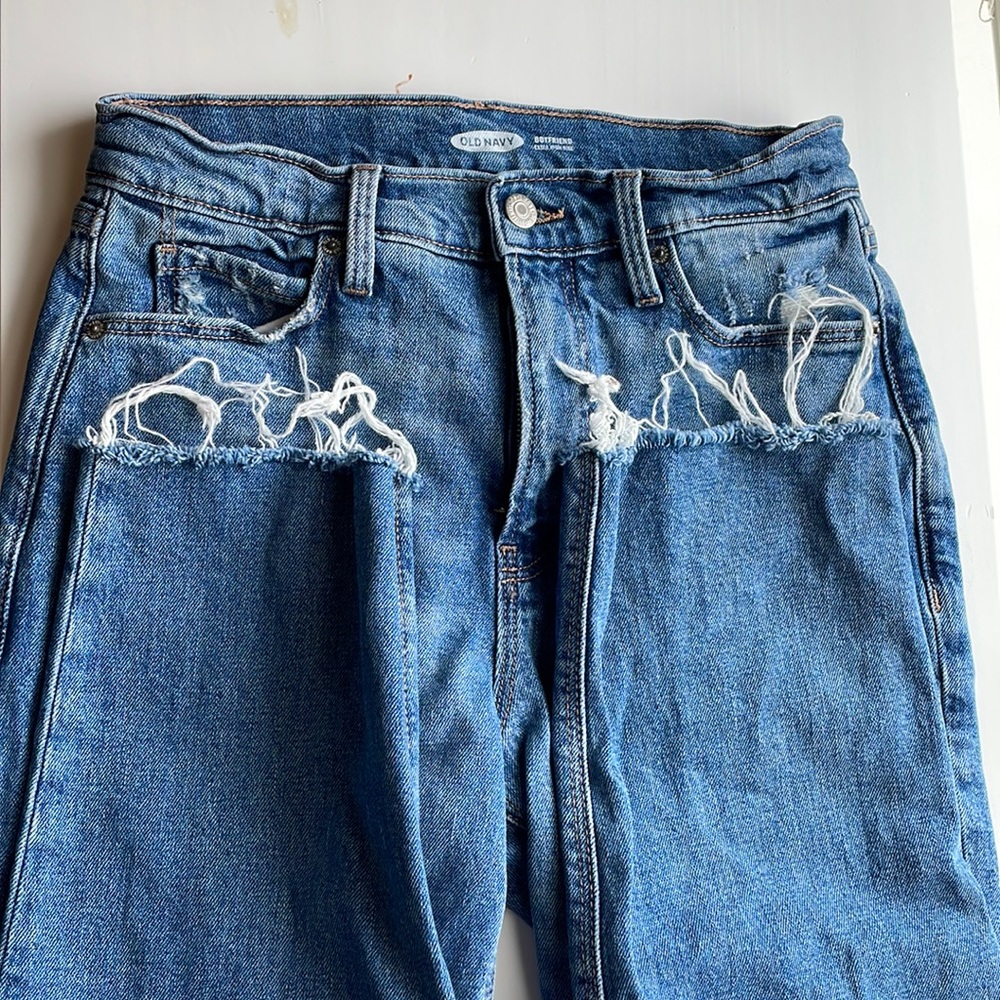 Old navy extra high rise jeans size 4
